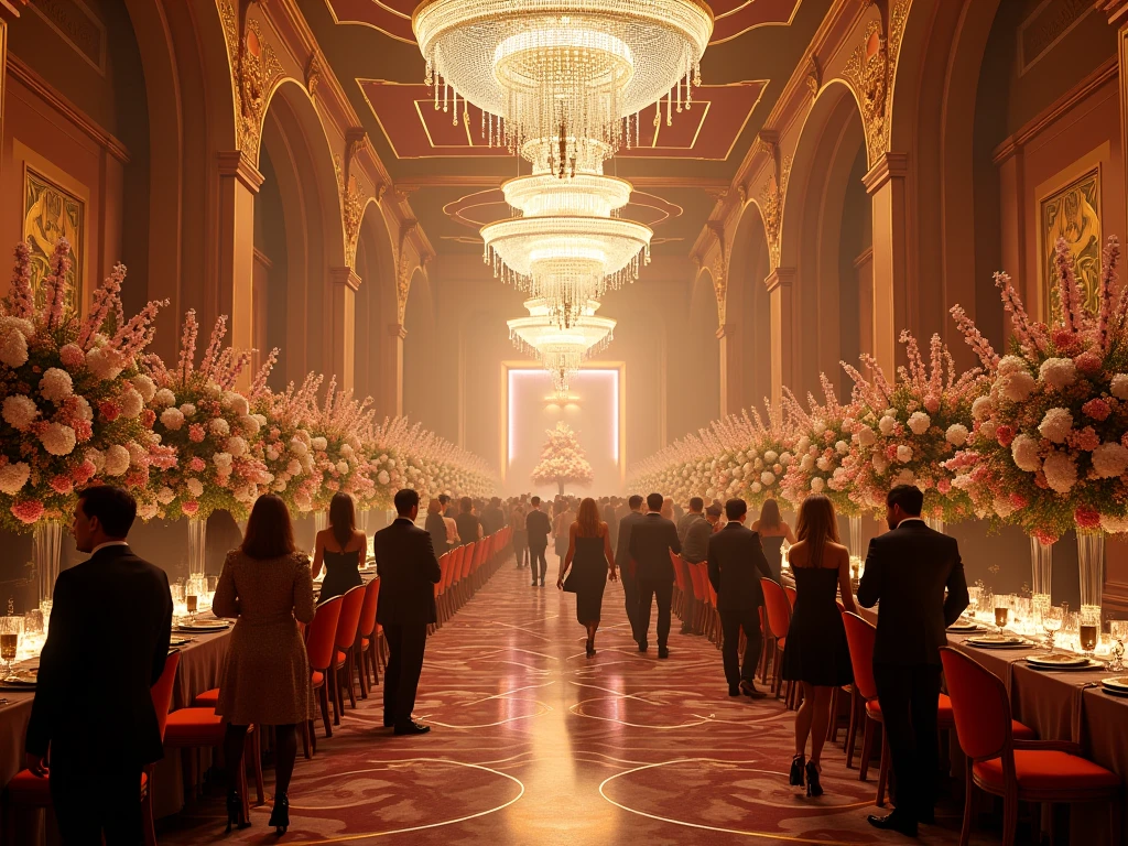 Luxury event space transformation by Styxreoniexik